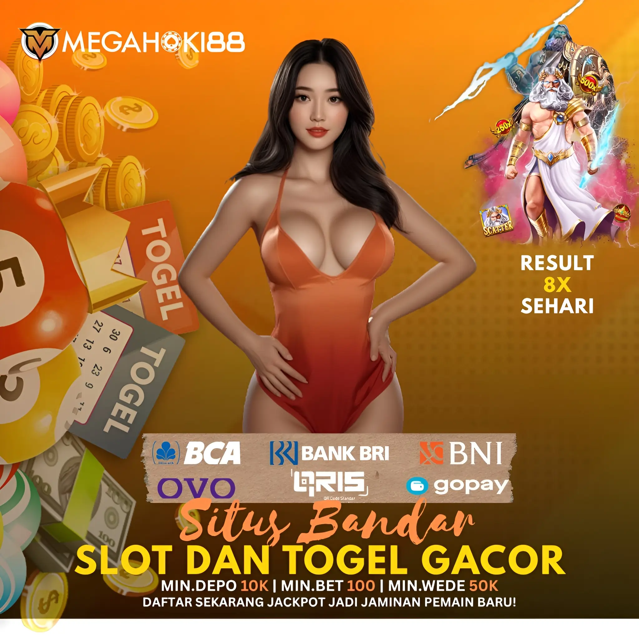 Megahoki88: Game Slot Online Terbaik dan Toto Online Terpercaya