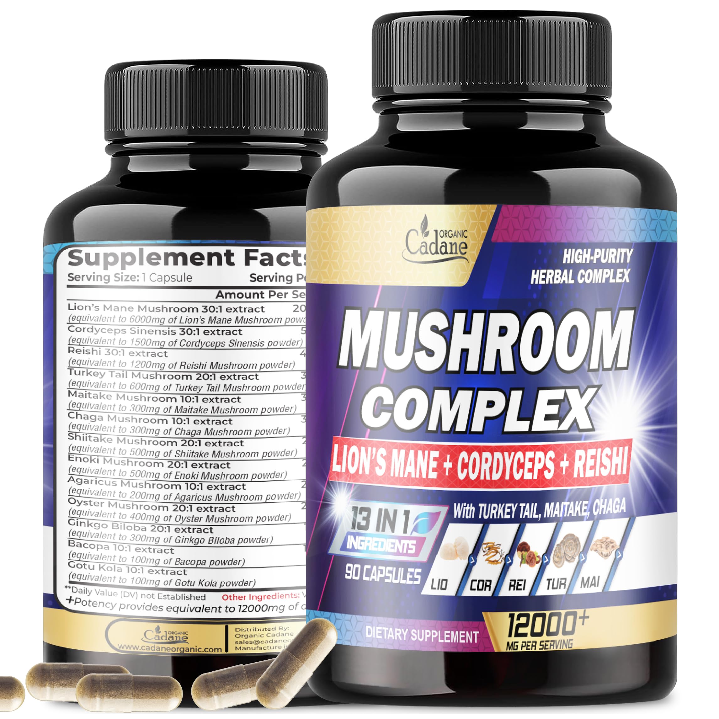 Incorporate Mushroom Supplements